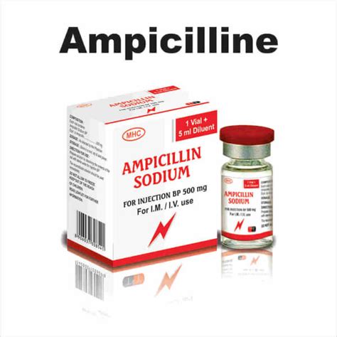 Ampicillin Sodium Injection T T Pharma Care