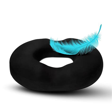 Donut Pillow Seat Cushion Orthopedic Design| Tailbone & Coccyx Memory ...