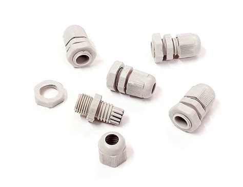 Buy ERH India (Pack of 5) IP68 PG7 Wire Cable CE White Black Waterproof ...