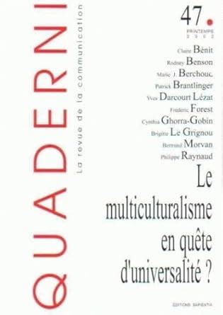 Amazon.in: Buy Quaderni, n 47/printemps 2002. le multiculturalisme en ...