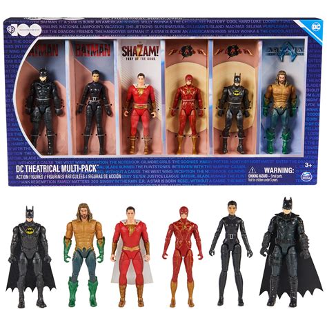 Amazon.com: DC Comics Theatrical Multi-Pack, Limited Edition 6 Super ...