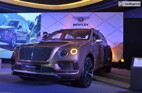 Bentley Bentayga Launched in India at INR 3.85 Crore » Car Blog India