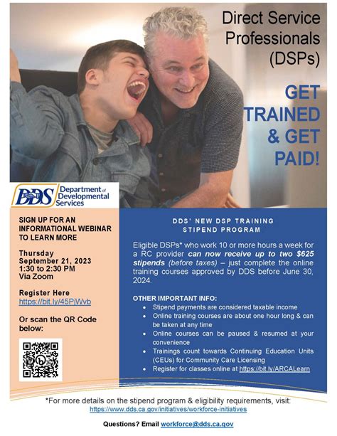🌟 Are you a DSP? Join a webinar hosted by the California Department of ...