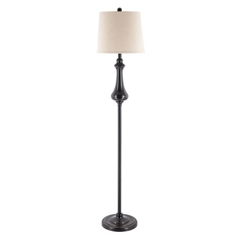 Clarkson Oil Rubbed Bronze Spindle Floor Lamp - World Market