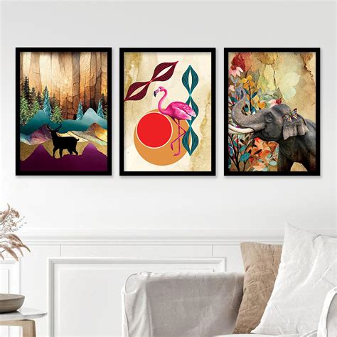 Modern Art Framed Painting for Wall Decoration – Kotart