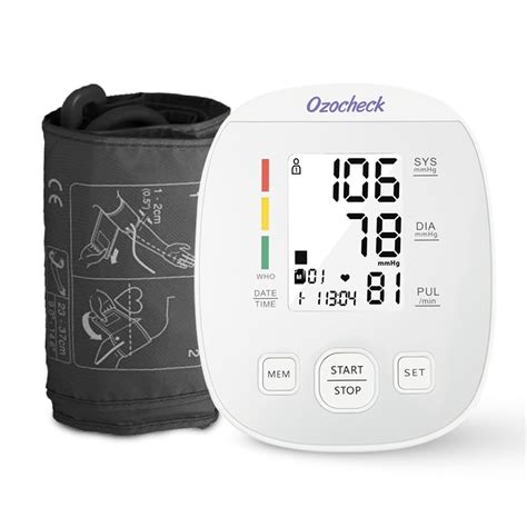 Ozocheck BP Myst Digital Automatic Blood Pressure Machine Upper Arm Bp ...