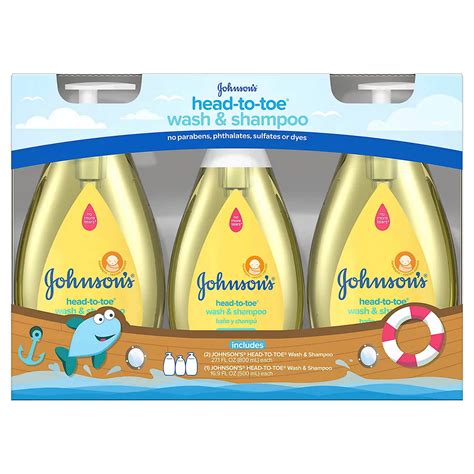 Johnson's Head-To-Toe Gentle Baby Wash and Shampoo Value Pack | BJ's ...