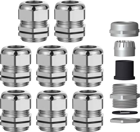 Presse-étoupe étanche en métal PG7 : presse-étoupe en acier inoxydable ...