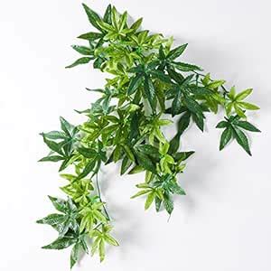 SLSON Reptile Plants Hanging Silk Terrarium Plants with Suction Cup for ...