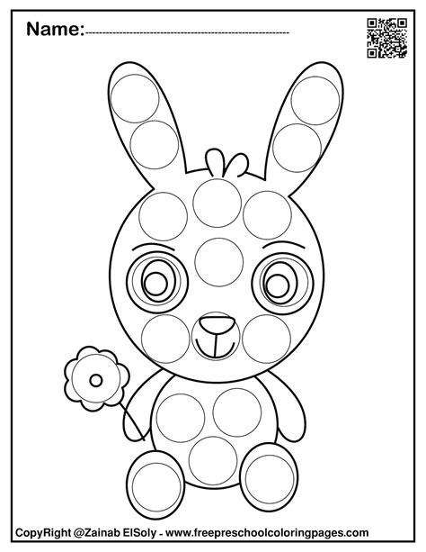 Spring Dot Marker Printables