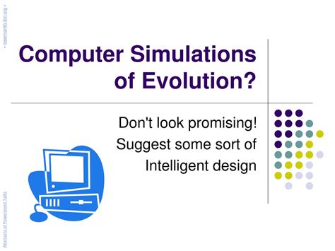 Computer Simulation Evidence of Evolution 的图像结果