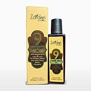 Buy ZORDAN Altos Enterprises 9 in 1 Hair Gro Oil with Natural Herbs ...