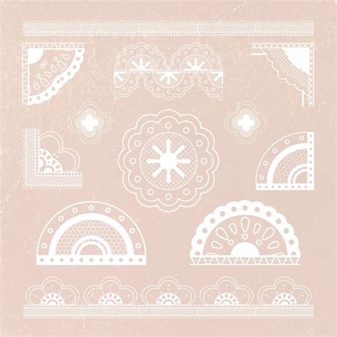 27+ Free Vintage Lace Frames And Borders Vector