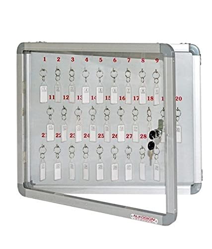 ALKOSIGN Key Cabinet (30 Key (410mm X 500mm)) : Amazon.in: Home & Kitchen