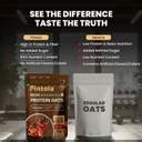 Pintola 25g High Protein Oats - Dark Chocolate, No Refined Sugar ...