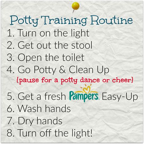 Image result for Potty Training Routine