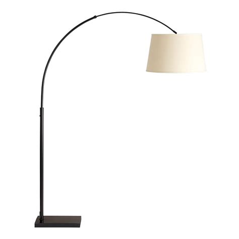 World Market Loden Arc Floor Lamp Base - AptDeco