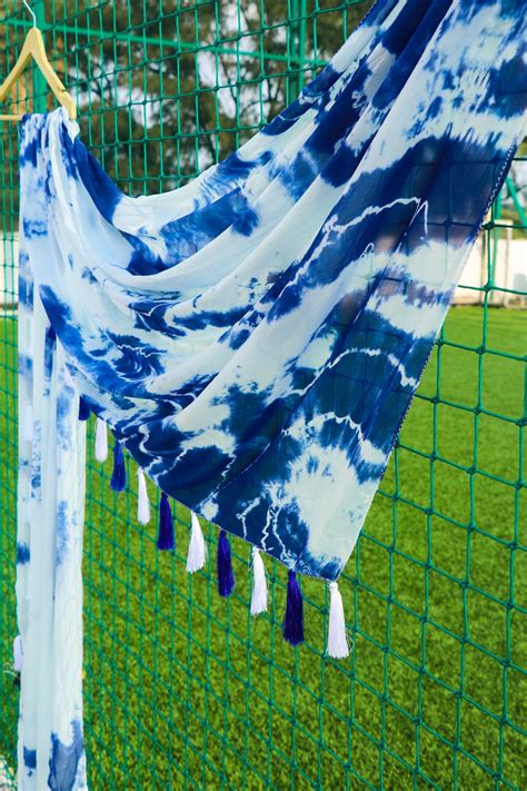 Vibrant Tie & Dye Dupatta – Label Riya Dhall