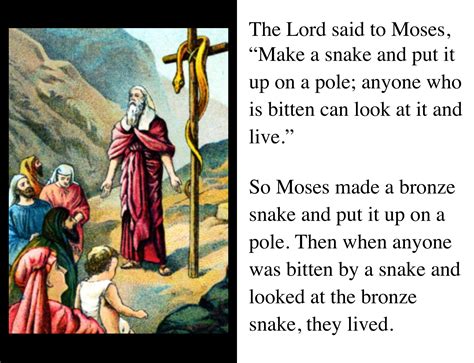 Bronze Serpent Bible Story at Judy Moore blog