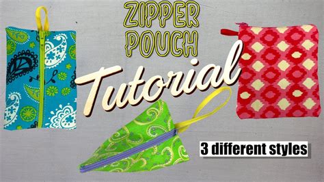 Image result for YouTube Zipper Pouch Tutorial