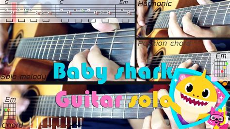 Baby Shark Guitar Tutorial 的图像结果