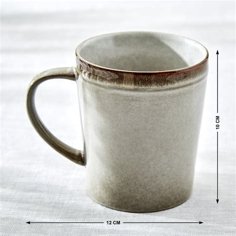 Buy Natura Oliver Stoneware Coffee Mug - 370ml from Home Centre at just ...