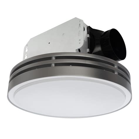 Bathroom Fan Light Combo, 15W Dimmable 3CCT LED Light with 5W 2-Color ...