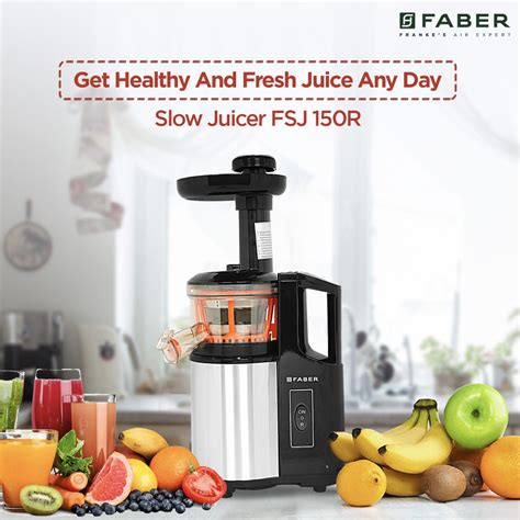 Buy FSJ 150 R (Slow Juicer) Slow Juicer Online - Faber - Buy now at ₹ 7,990