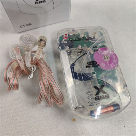 NEW - CLEAR TUNES CT-9A AM/FM MINI RADIO W/EARBUDS | Ubuy India