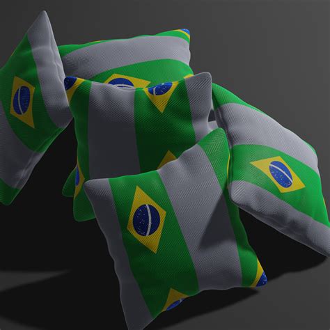 3D model pillow brasil - TurboSquid 1842648