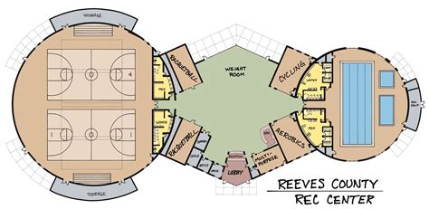 Recreation Center Layout Floor Plan The Miller Center For Recreation