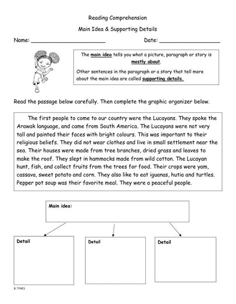Image result for Topic and Controlling Idea Worksheet