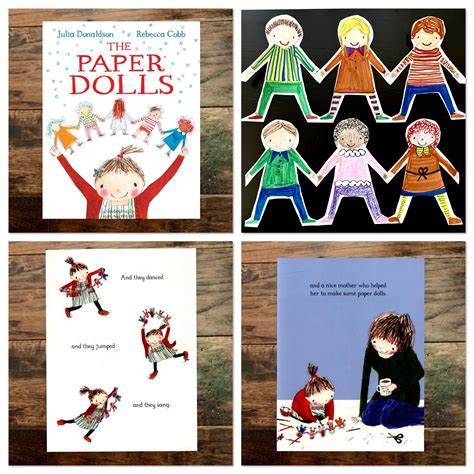 “The Paper Dolls” by Julia Donaldson and DIY Paper Dolls