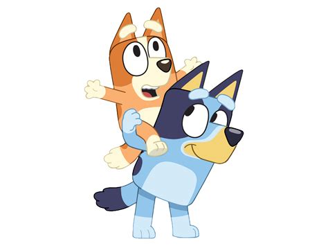 Bluey With Bingo Friends PNG Transparent Background, Free Download ...