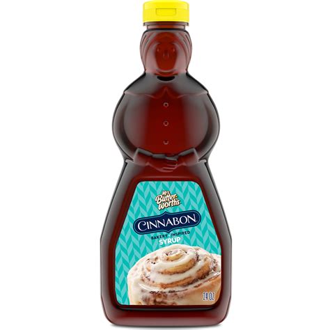 Mrs. Butterworth's Cinnabon Bakery Inspired Flavored Syrup 24 oz Thick ...