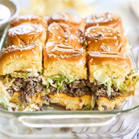Big Mac Sliders | Recipe Cart | Recipe Cart