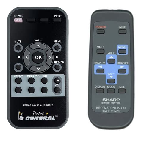 Image result for Sharp 10P Remote Control