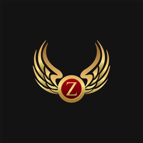 Plantilla de concepto de diseño de logotipo de lujo letra Z emblema ...