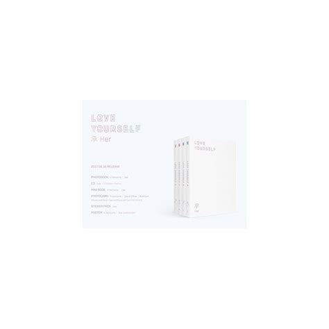 BTS Format: Kitchen Buy BTS - Love Yourself 承 [Her] CD Set Online India ...
