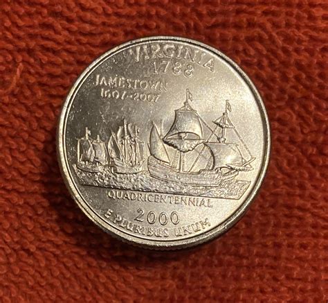 2000-P 25c Virginia 50 States and Territories Quarters - For Sale, Buy ...