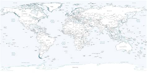 Image result for Equirectangular World Political Map