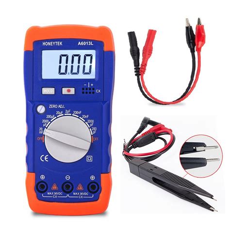 Image result for Multimeter Capacitance Tester