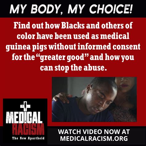 Medical Racism Guinea Pigs