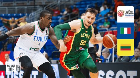 Greece Vs Lithuania Basketball