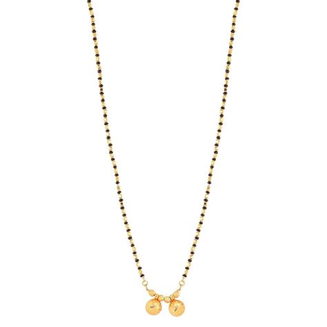 MEENAZ 2 Vati Wati Mangalsutra For Women Girls Temple South Indian ...