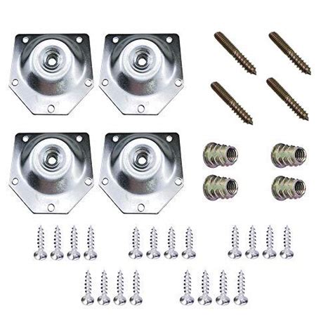 Hexagon Angled Slope Leg Mounting Plates Furniture Legs Attachment ...