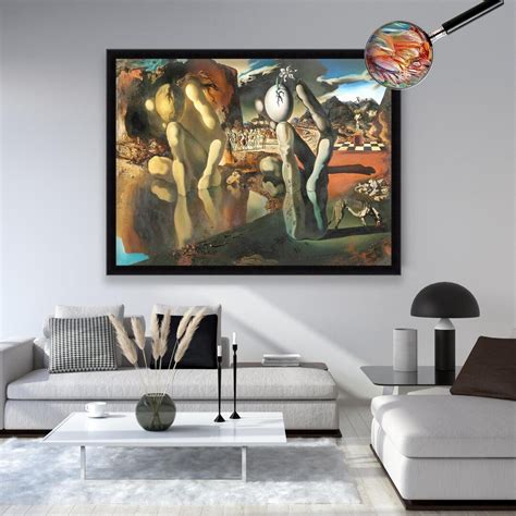 Salvador Dali the Metamorphosis of Narcissus Museum Quality 3D Oil ...