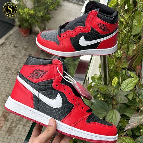 Nike air jordan 1s high spiderman – Superstore Club