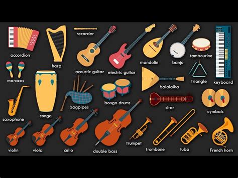 Different Musical Instruments with Names 的图像结果