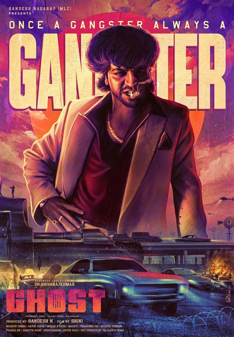 Ghost Motion Poster: Shivarajkumar plays a gangster for posterity!